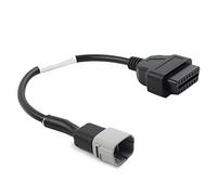SIKUAI 6Pins OBD2 Scanner Diagnostic Tool Adapter Cable Connector, Code Reader Cable for GSX-R 1000/R 2017-, GSX-R125/1000/1000F, GSX-S125/750/1000, DL650F/1000F, SV650/650X 2018-
