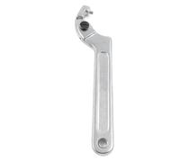 SIKUAI 7'' Adjustable Motorcycle ATV Tool Shock Absorber C Clamp Spanner Hook Wrench, Universal Coilover Shock Adjustment Spanner Wrench Tool, Round head