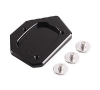 SIKUAI CNC Motorcycle Kickstand Pad Foot Side Stand Extension Support Plate For HONDA NC700S/X 2012-2014 / NC700 Integra 2012-2014 / CBR500R 2013-2014 / CB500F/X 2013-2014, Black