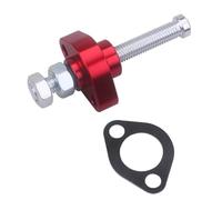 SIKUAI Motorcycle 1 Pc Aluminium Manual Cam Timing Chain Tensioner With O-ring Gasket, Manual Adjuster Kit For HONDA CBR600 F3 F4 F4i CBR900 RR CB900F CB600F, Red