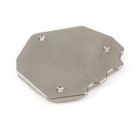 SIKUAI Motorcycle Kickstand Pad Kick Stand Extension Foot Pad Support Plate Foot Side Stand Enlarger for BMW R900RT 2009-2010, R1200R 2006-2014, Titanium