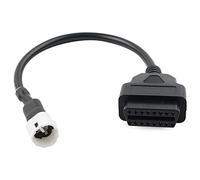 SIKUAI OBD2 3Pins Code Reader Scanner Connector Diagnostic Tool Cable Adapter for Yamaha YZF-R125 MT-125 YS-125 Delight-125 N-MAX 125 X-MAX 125/300/400 AEROX 50 2018