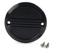 SIKUAI Timing Point Cover 2 Holes Black Engine Timer Covers for Electra Glide 1980-2018 most model
