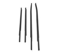 SIKUAI Weatherstrip Door Belt Moulding Window Weatherstrip Seal ABS+Rubber for Revo Eighth Generation 4 Pcs