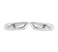 SIKUAI White 63137298351 Side Marker Housing Front Mudguard Light Bezel 1 Pc for F56 3 Door Hatchback 2014-2021, for F55 5 Door Hatchback 2014-2021 ABS