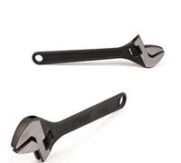 SiKy 18'' Heavy Duty Adjustable Wrench, Black, 52mm Jaw Opening, 18 Inch Length, Adjustable Jumbo Monkey Wrench, Plumbers Tool