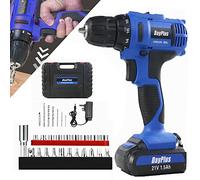 SiKy 21V Cordless Drill Driver Set - 18+1 Torque Setting, Dual Speed, LED Worklight, 29 Combi Accessory Kit