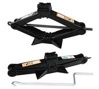 SiKy Universal 2 Tonne Scissor Jack Extend From 105MM To 385MM With Chromed Crank Speed Handle Tyre Repair Tool Replacement Kit - For Caravans/Honda Jazz/Audi/BMW/Benz/Ford