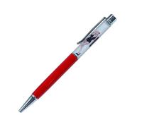 Sikyby Luxury Naked Lady Girl Funny Writing Journaling Office Pen Floating Floater Tip And Strip Kawaii Ballpoint Nude Pens For Adult Women Men Nice Gift(Red)