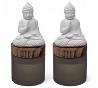 SiL Interiors Buddha Figurine Perfume Diffusers - Set of 2