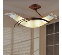 Sil-Lux Designer ceiling light ROMA 30 copper red