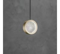 Sil-Lux Yo-Yo B LED pendant light, 1-bulb, gold