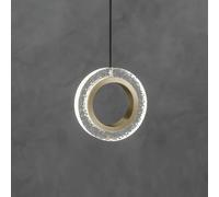 Sil-Lux Yo-Yo C LED pendant light, 1-bulb, gold