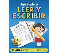 Silabario en español para niños: Aprende a leer y escribir sílabas, palabras, oraciones. En este libro para aprender a escribir encontrarás ... para que los niños aprendan jugando.