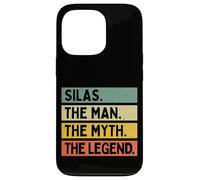 Silas The Man The Myth The Legend Funny Personalized Quote Case for iPhone 13 Pro