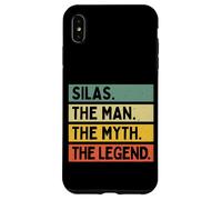 Silas The Man The Myth The Legend Funny Personalized Quote Case for iPhone XS Max