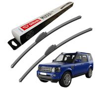 Silbak Muson Windscreen Wipers, compatible for LAND ROVER DISCOVERY IV (09/2009-12/2017) Front Wiper Blades, 550mm/530mm