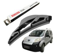 Silbak Rear Windscreen Wiper, fits for PEUGEOT BIPPER (02/2008 ONWARDS) Rear Wiper Blade, 350mm