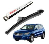 Silbak Rear Windscreen Wiper, fits for VW TIGUAN MK1 5N1 / 5N2 (11/2007-08/2017) Rear Wiper Blade, 350mm