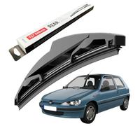 Silbak Rear Windscreen Wiper, for PEUGEOT 106 (10/1999-05/2005) Rear Wiper Blade, 350mm
