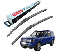 Silbak Windscreen Wipers compatible for LAND ROVER DISCOVERY IV (09/2009-12/2017) Front Wiper Blades, 550mm/530mm