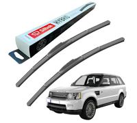 Silbak Windscreen Wipers, compatible for LAND ROVER RANGE ROVER SPORT I (03/2005-08/2013) Front Wiper Blades, 550mm/530mm