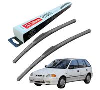 Silbak Windscreen Wipers, compatible with SUBARU JUSTY (10/1995-09/1996) Wiper Blades, 530mm/450mm