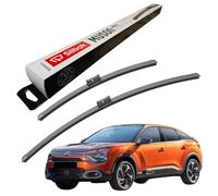 Silbak Windscreen Wipers, fits for CITROEN C4 MK3 (10/2020 ONWARDS) Front Wiper Blades, 600mm/400mm