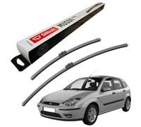 Silbak Windscreen Wipers, fits for FORD FOCUS MK2 (07/2004-01/2006) Front Wiper Blades, 650mm/430mm