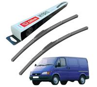 Silbak Windscreen Wipers, fits for FORD TRANSIT (08/1991-08/2000) Front Wiper Blades, 550mm/530mm