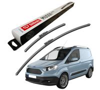 Silbak Windscreen Wipers, fits for FORD TRANSIT COURIER (04/2014-06/2023) Front Wiper Blades, 700mm/380mm