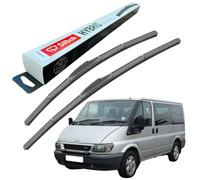 Silbak Windscreen Wipers, fits for FORD TRANSIT TOURNEO (08/2000-07/2006) Front Wiper Blades, 650mm/550mm
