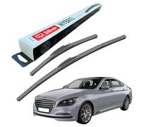 Silbak Windscreen Wipers, fits for HYUNDAI GENESIS SEDAN DH MK2 (2014 ONWARDS) Front Wiper Blades, 650mm/400mm