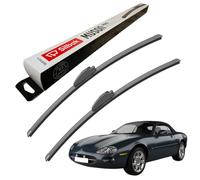 Silbak Windscreen Wipers, fits for JAGUAR XK 8 CONVERTIBLE (03/1996-02/2009) Front Wiper Blades, 530mm/530mm