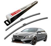 Silbak Windscreen Wipers, fits for MERCEDES CLA-CLASS SHOOTING BRAKE (07/2015-03/2019) Front Wiper Blades, 600mm/480mm