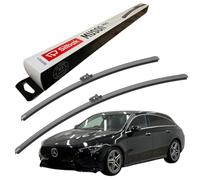 Silbak Windscreen Wipers, fits for MERCEDES CLA-CLASS SHOOTING BRAKE (2019 ONWARDS) Front Wiper Blades, 600mm/480mm