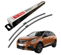 Silbak Windscreen Wipers, fits for PEUGEOT 3008 MK1 (05/2009-12/2016) Front Wiper Blades, 800mm/650mm
