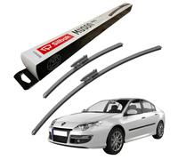 Silbak Windscreen Wipers, fits for RENAULT LAGUNA 3 (07/2007-12/2016) Front Wiper Blades, 650mm/400mm