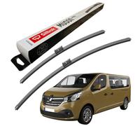 Silbak Windscreen Wipers, fits for RENAULT TRAFIC 3 (2014 ONWARDS) Front Wiper Blades, 650mm/480mm