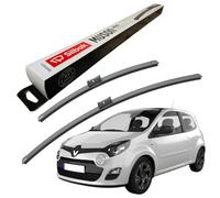 Silbak Windscreen Wipers, fits for RENAULT TWINGO 2 (04/2007-12/2015) Front Wiper Blades, 600mm/400mm