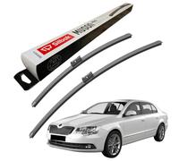 Silbak Windscreen Wipers, fits for SKODA SUPERB (03/2008-05/2015) Front Wiper Blades, 600mm/450mm