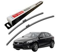 Silbak Windscreen Wipers, fits for VOLVO V40 CROSS COUNTRY (2013 ONWARDS) Front Wiper Blades, 650mm/480mm