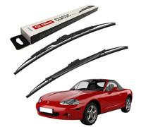 Silbak Windscreen Wipers, for MAZDA MX-5 (01/1998-07/2005) Wiper Blades, 450mm/450mm
