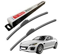 Silbak Windscreen Wipers, for MAZDA RX-8 (04/2003-04/2012) Wiper Blades, 500mm/450mm