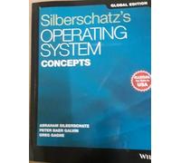 SILBERSCHATZ OPERATING SYSTEM CONCEPTS 10ED GLOBAL EDITION