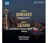 SILBERSCHLAG SEATTLE - SYMPHONY NO. 2/ICARUS/POEMA - CD - G4z
