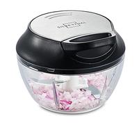 SILBERTHAL Food Slicer - Manual Chopper with 3 Japanese Steel Blades - 500 ml - Dishwasher Safe