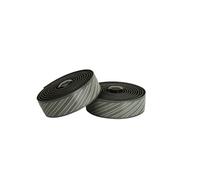 SILCA Cuscino handlebar tape - Grey 3.75mm thick - Road bike tape extra sticky extra thick | Tour mag all around winner | kit includes extra thin butterfly clamp cover, finishing tape, end plugs