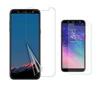 SILCOSTAR Plastic Screen Protector For Samsung Galaxy A6 (2018) -Ultra HD Clear LCD Screen Protector Guard Cover For Samsung Galaxy A6 (2018) SM-A600