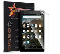 SILCOSTAR Plastic Ultra Clear HD Screen Protector Guard Cover For Amazon Fire HD 8" 2015/2016/2017/2018 (Fire HD8 5th,6th,7th,8th Generation only)